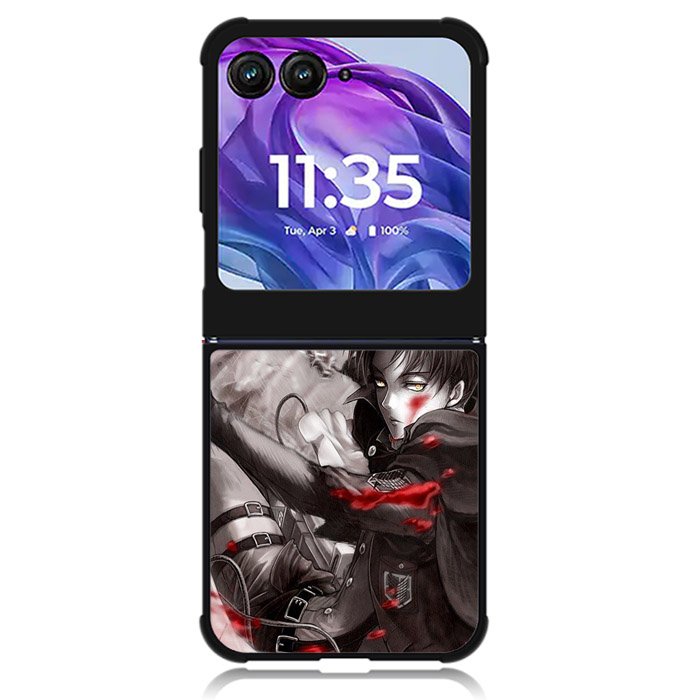 Levi Ackerman Motorola Moto Razr Plus 2024 , Moto Razr+ 2024 Case OV9025