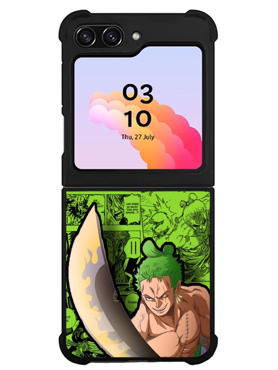 one piece roronoa zoro Samsung Galaxy Z Flip 5 5G 2023 Case OV9012