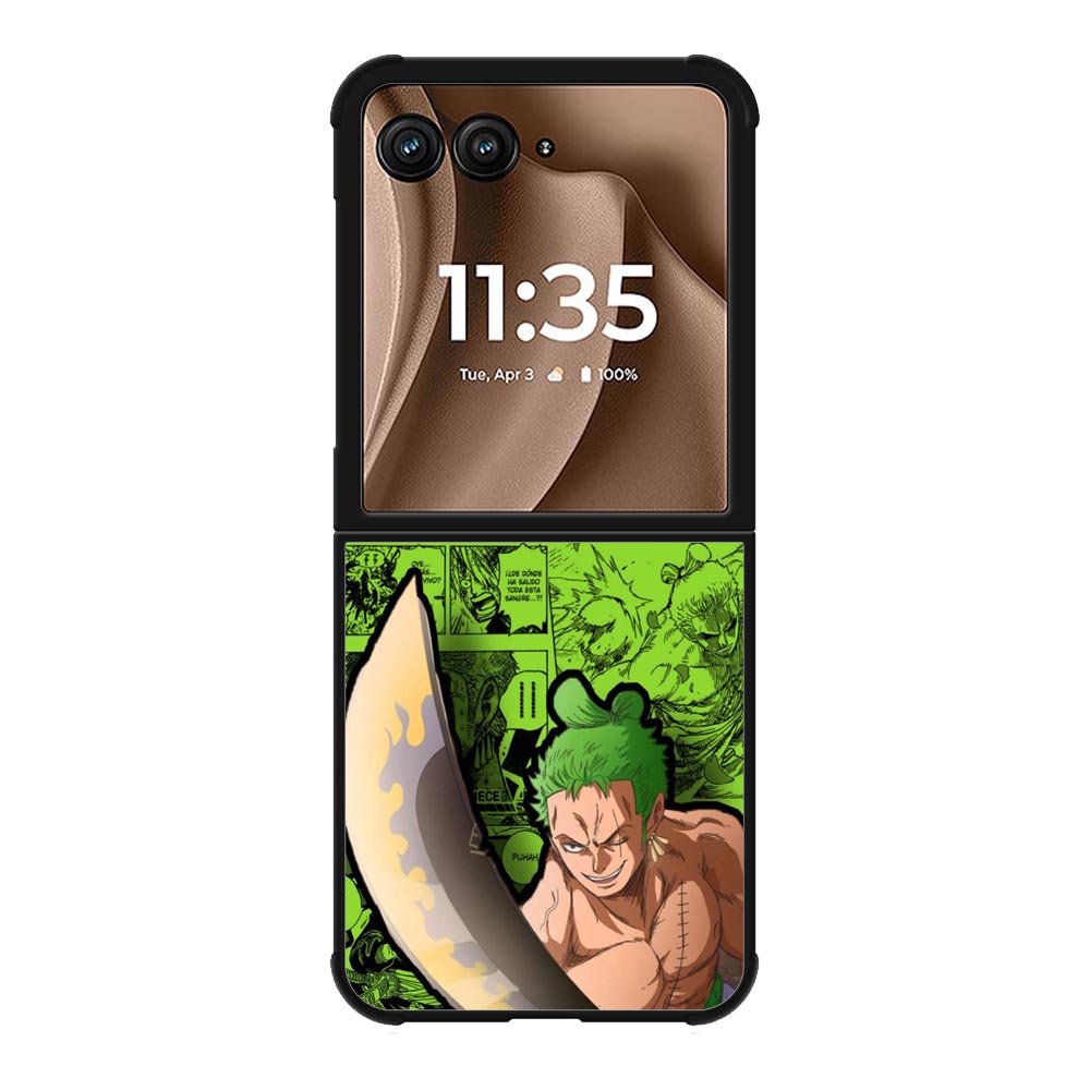 one piece roronoa zoro Motorola Moto RAZR Plus 2025 Case OV9012
