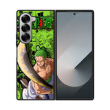 one piece roronoa zoro Samsung Galaxy Z Fold 7 5G Case QC9012