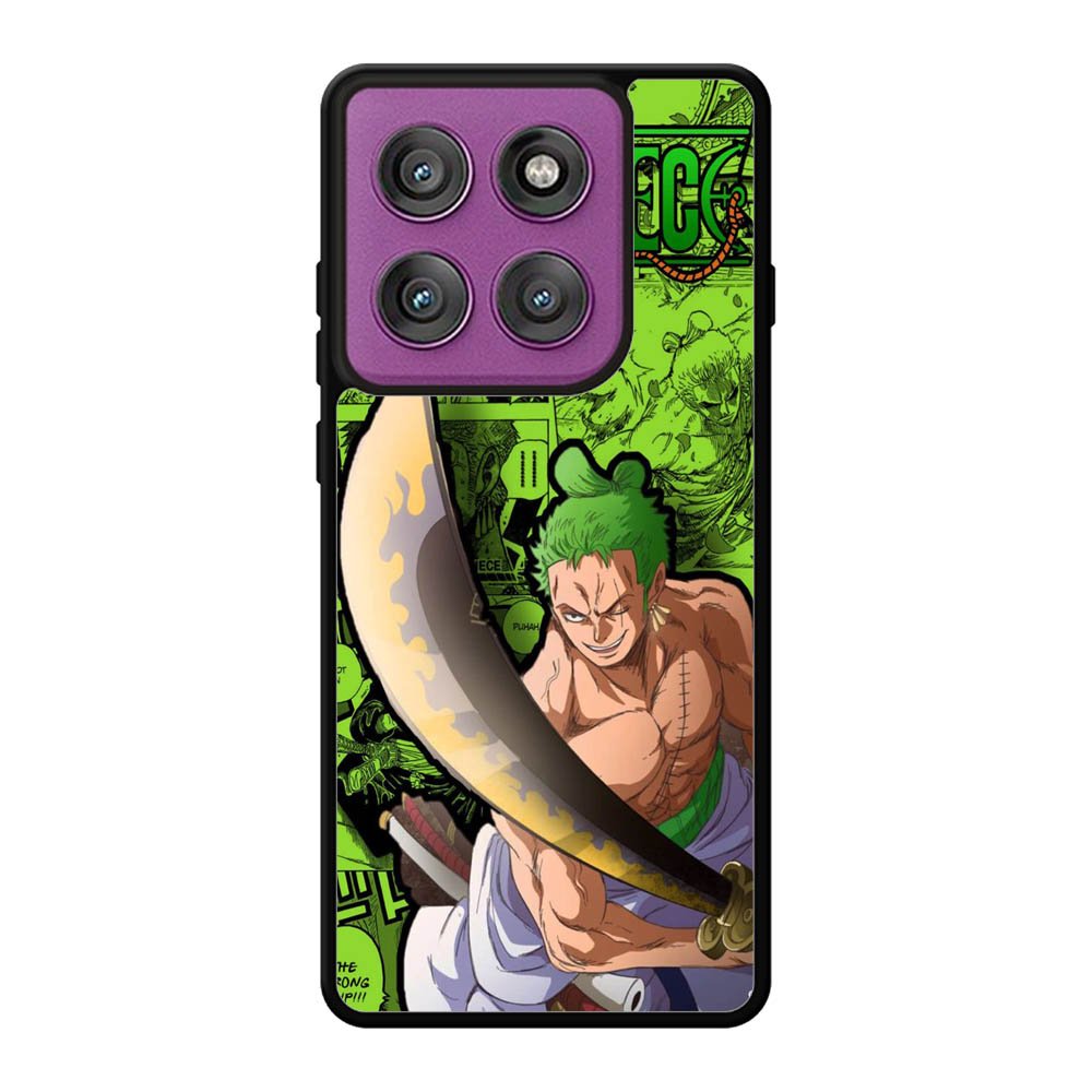 one piece roronoa zoro Motorola Moto Edge 60 Pro Case QC9012