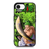 one piece roronoa zoro iPhone 16e Case OV9012