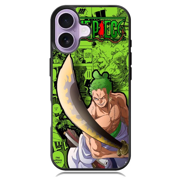 one piece roronoa zoro iPhone 17 Case OV9012
