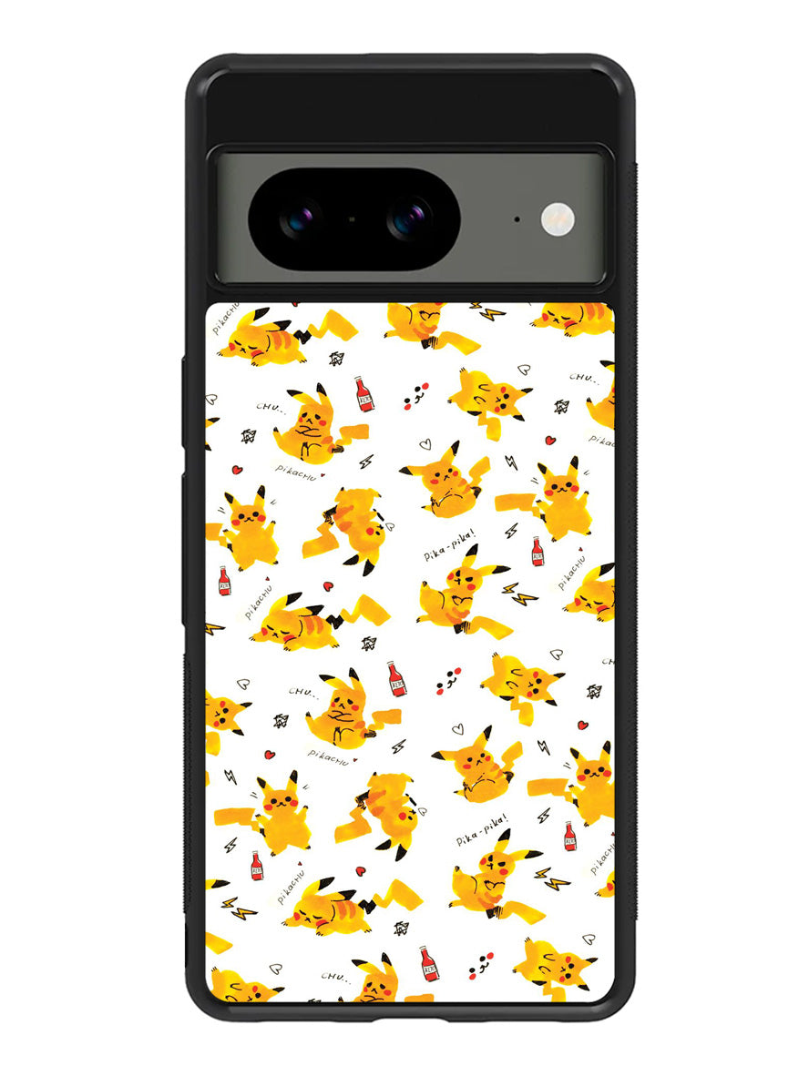 Pattern Pokemon Google Pixel 8 Case QC9011