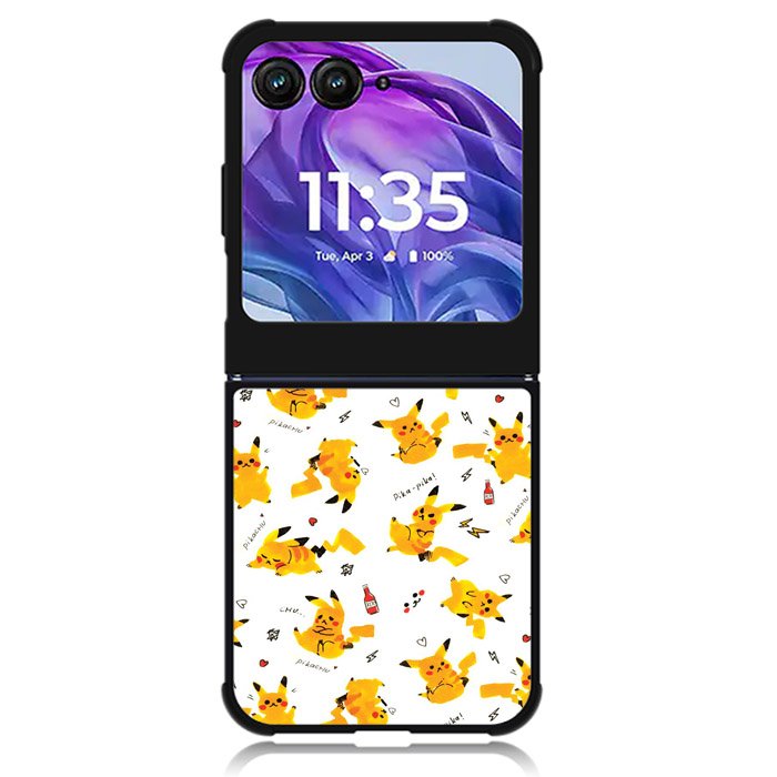 Pattern Pokemon Motorola Moto Razr Plus 2024 , Moto Razr+ 2024 Case OV9011