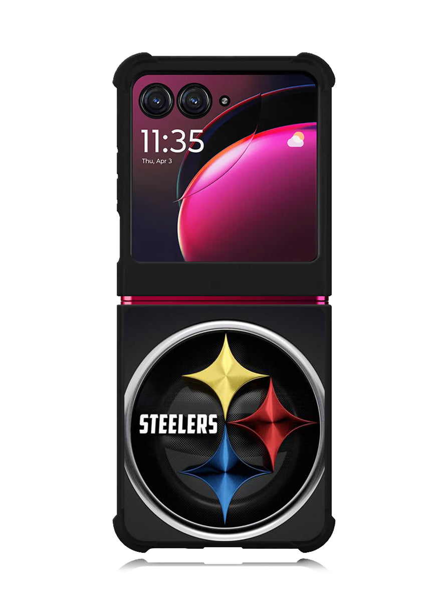 Pittsburgh Steelers Logo 7th Motorola Moto Razr Plus 2023 , Moto Razr+ 2023 Case