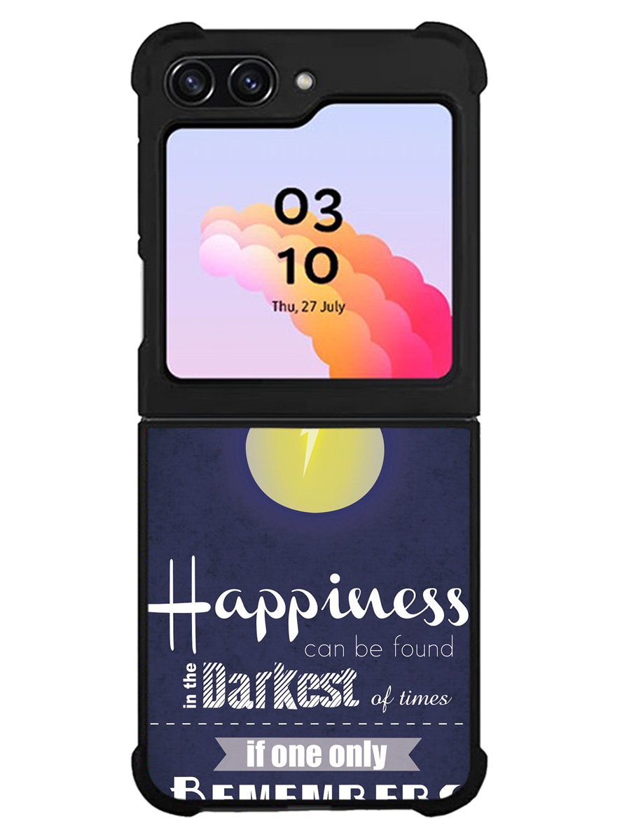 Happiness quote Harry Potter Samsung Galaxy Z Flip 5 5G 2023 Case OV0770