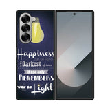 Happiness quote Harry Potter Samsung Galaxy Z Fold 7 5G Case QC0770