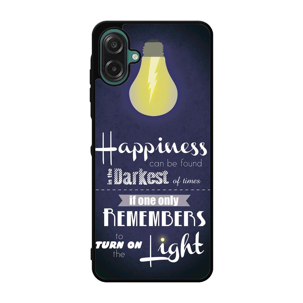Happiness quote Harry Potter Samsung Galaxy A07 Case QC0770