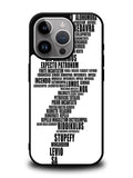 Harry Potter Spells iPhone 16 Pro Case OV0772