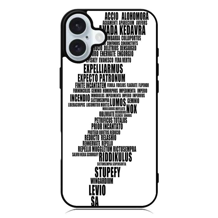 Harry Potter Spells iPhone 16 Plus Case QC0772