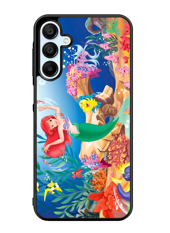 little mermaid Wallpaper Samsung Galaxy A35 5G Case OV0775