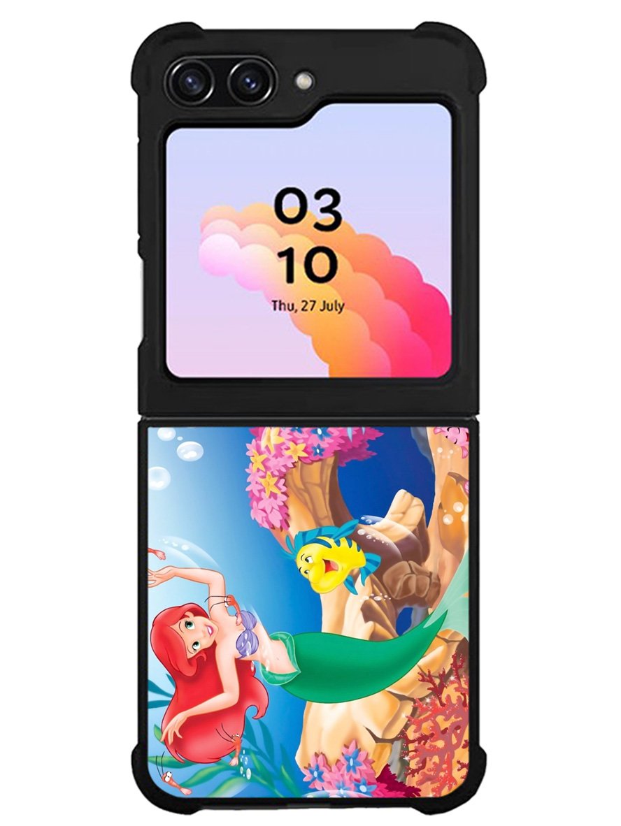 little mermaid Wallpaper Samsung Galaxy Z Flip 5 5G 2023 Case OV0775