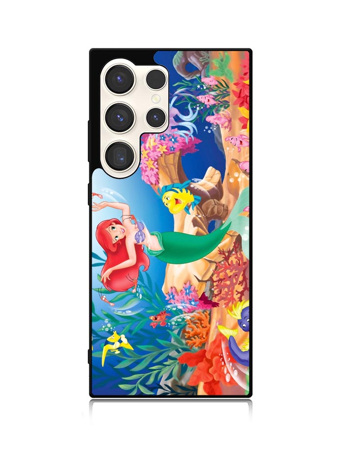 little mermaid Wallpaper Samsung Galaxy S25 Ultra 5G Case QC0775