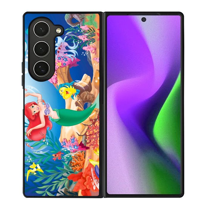 little mermaid Wallpaper Samsung Galaxy Z Fold 6 5G 2024 Case OV0775