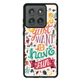 Girls Just Want To Have Fun Motorola Moto Edge 2025 Case QC0778