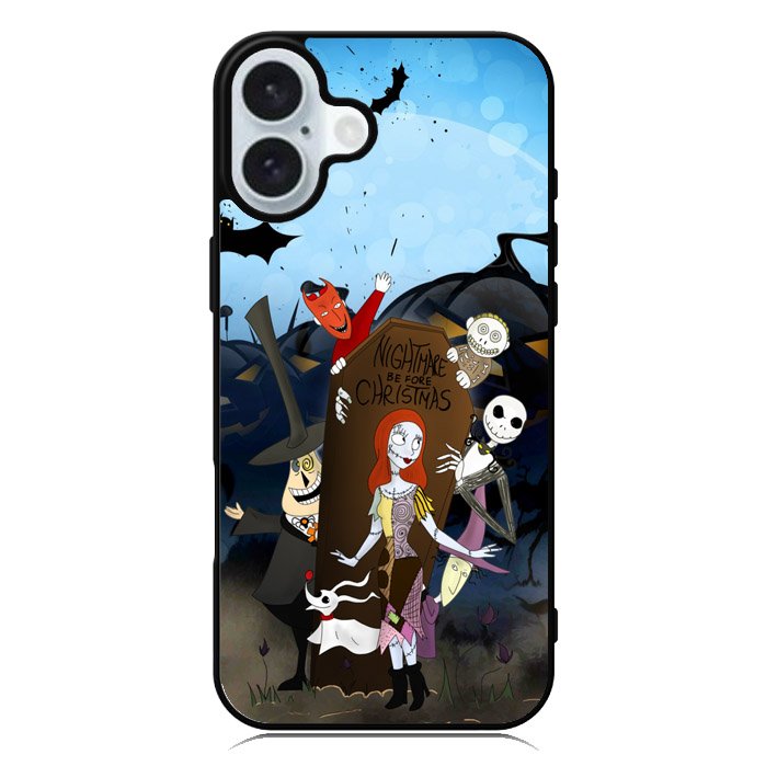 Nightmare Before Christmas iPhone 16 Plus Case QC0802