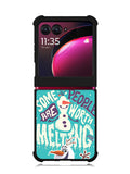 Frozen Olaf Quotes Motorola Moto Razr Plus 2023 , Moto Razr+ 2023 Case OV0804