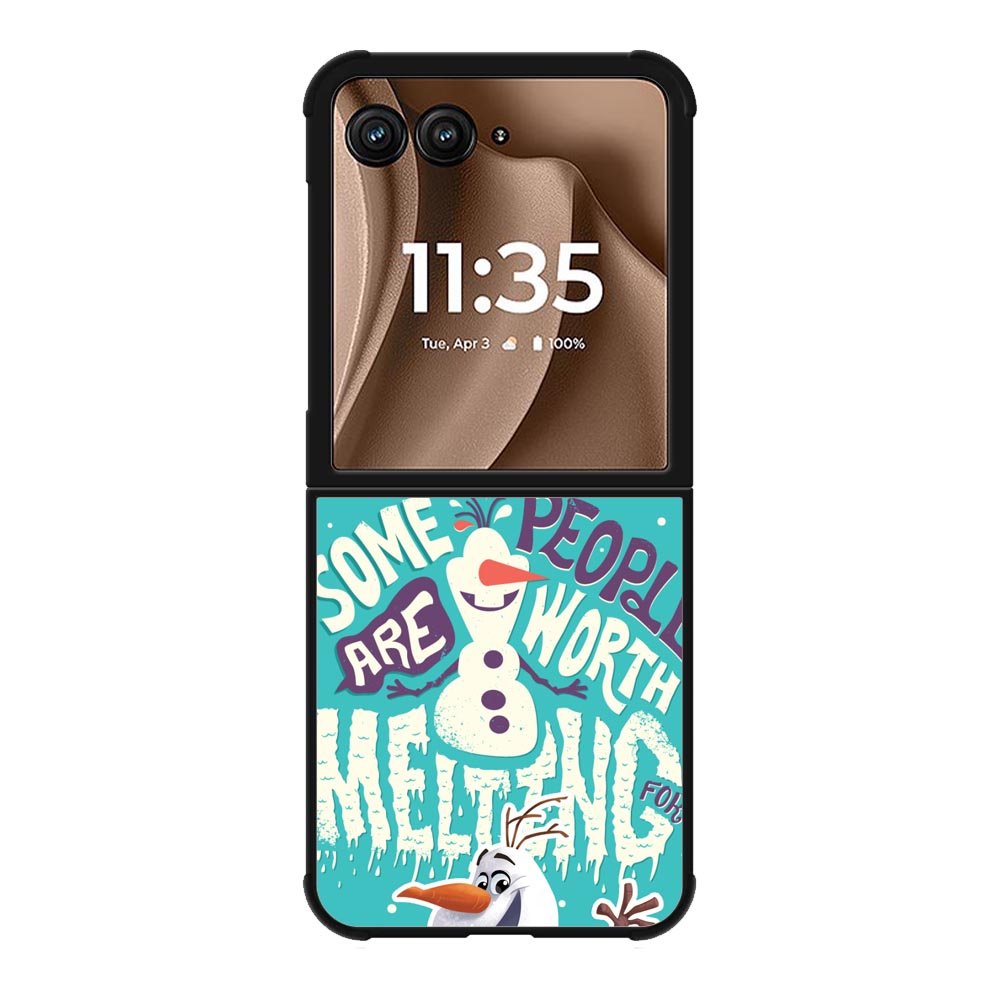 Frozen Olaf Quotes Motorola Moto RAZR Plus 2025 Case OV0804