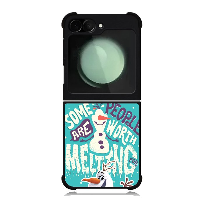 Frozen Olaf Quotes Samsung Galaxy Z Flip 6 5G 2024 Case OV0804