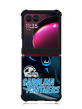 Carolina Panthers 4th Motorola Moto Razr Plus 2023 , Moto Razr+ 2023 Case