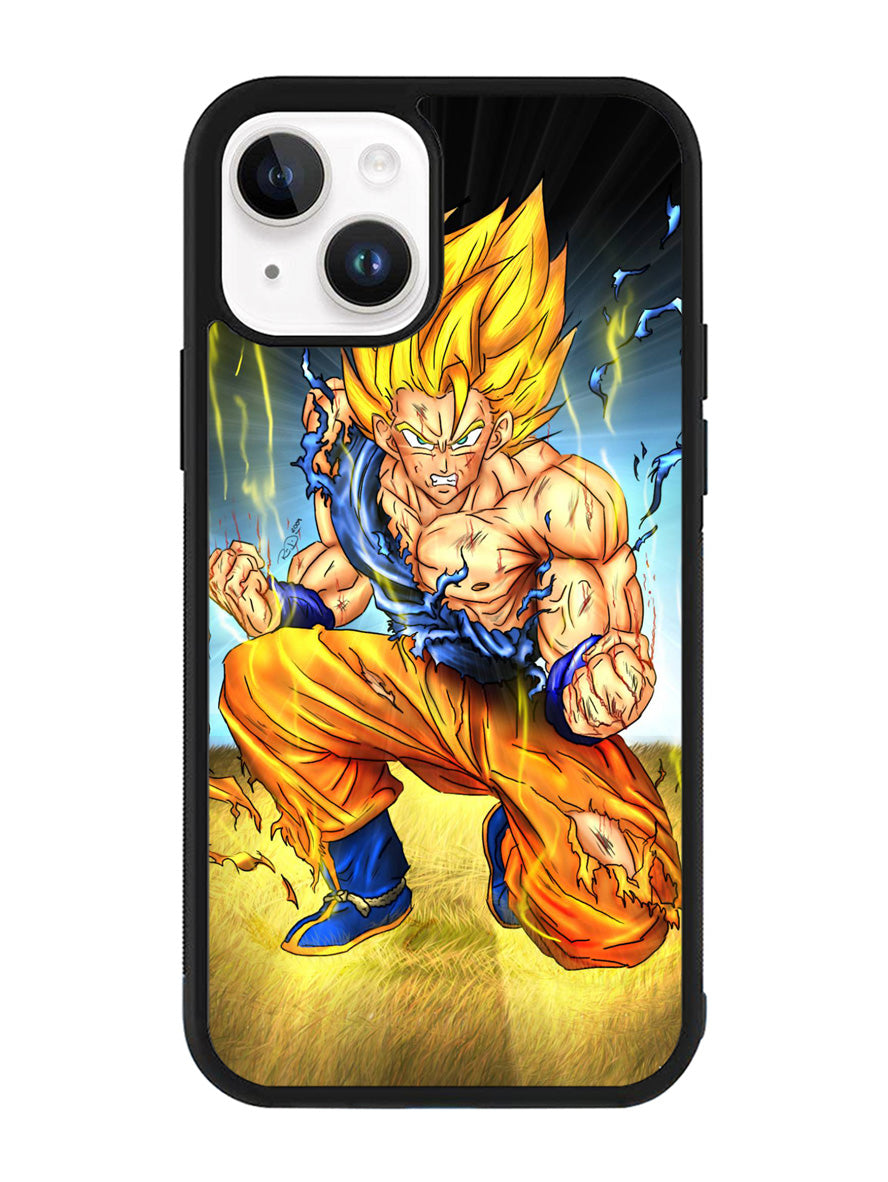 Dragon Ball Z Goku iPhone 14 Plus Case QC4774