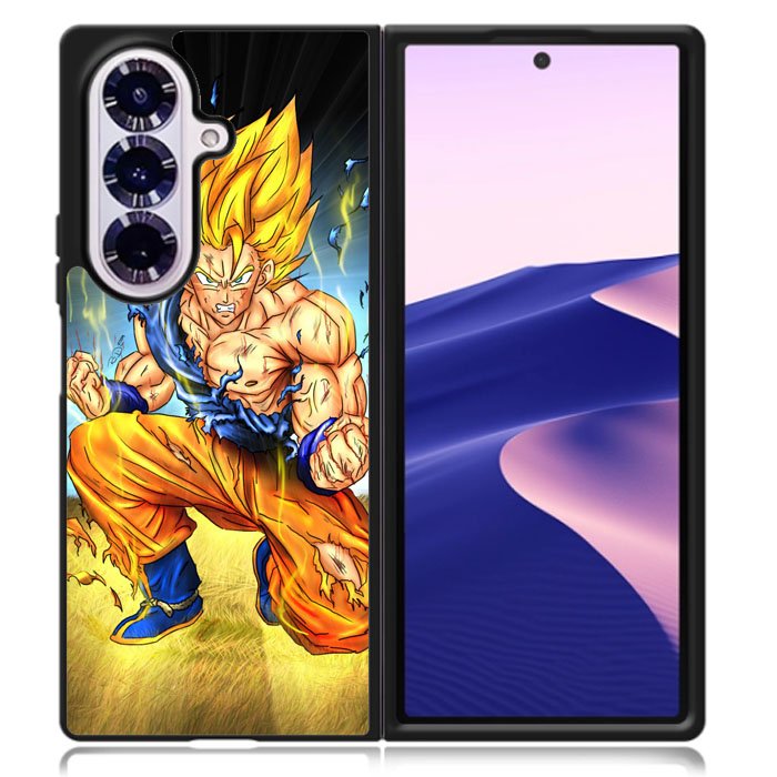 Dragon Ball Z Goku Samsung Galaxy Z Fold 7 Case OV4774
