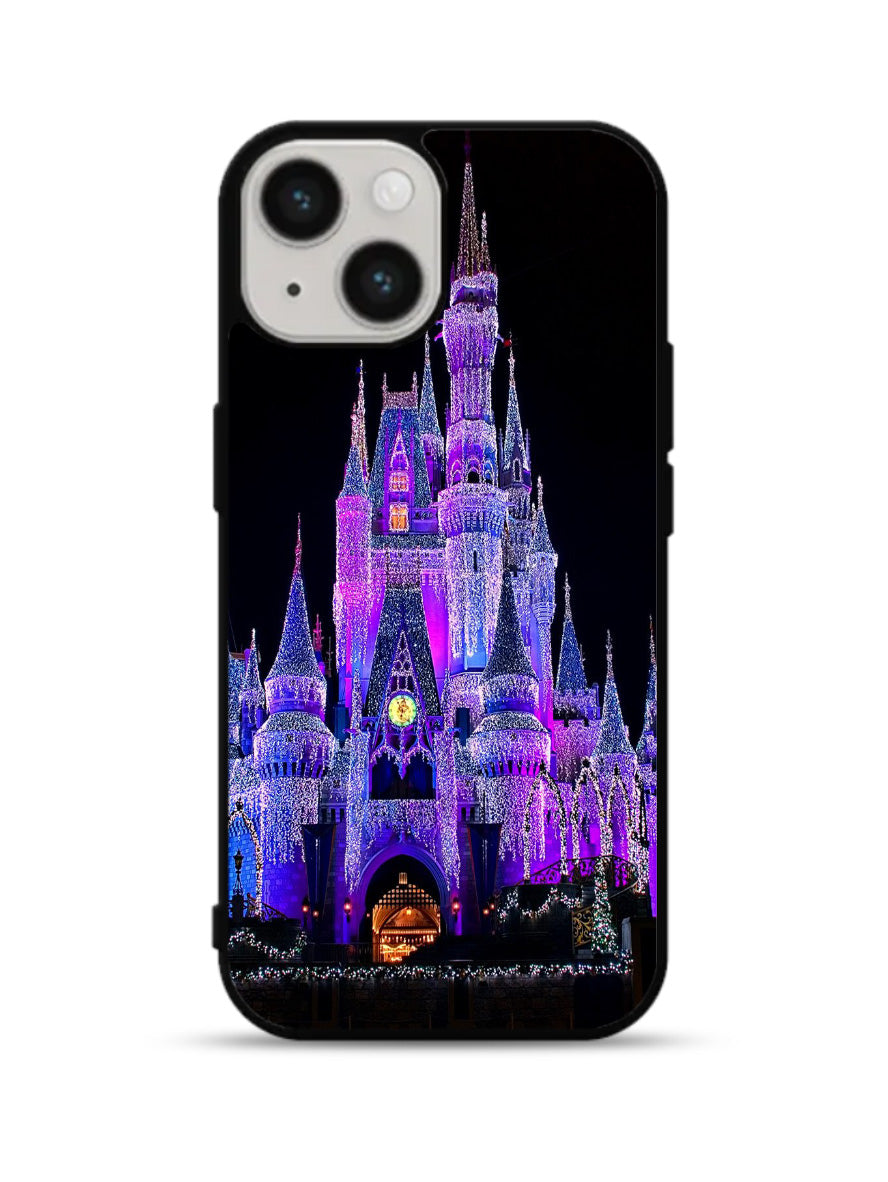 Disney Castle Night Lights 2nd iPhone 15 Plus Case