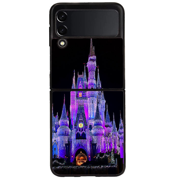 Disney Castle Night Lights 2nd Samsung Galaxy Z Flip 4 5G 2022 Case