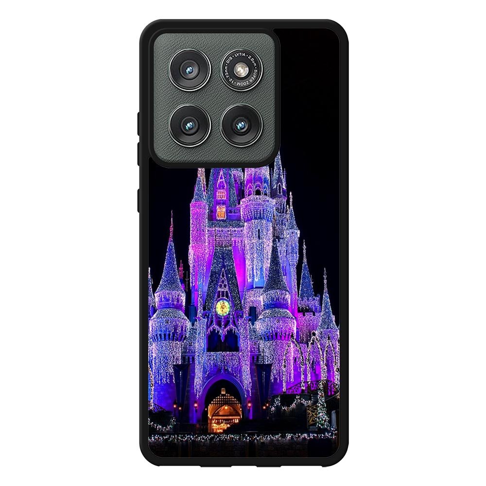 Disney Castle Night Lights 2nd Motorola Moto Edge 2025 Case