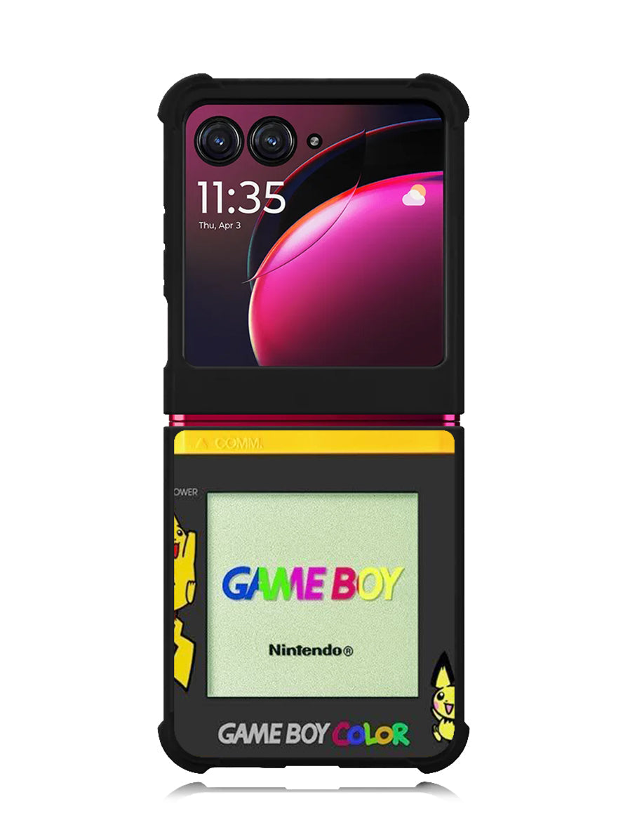Game Boy Pokemon Pikachu Motorola Moto Razr Plus 2023 , Moto Razr+ 2023 Case