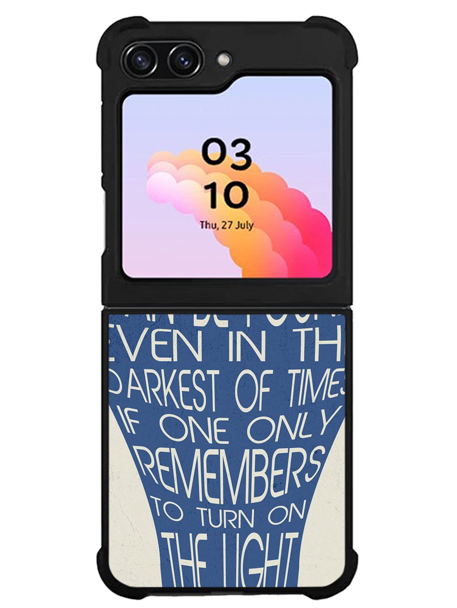 happyness quote harry potter Samsung Galaxy Z Flip 5 5G 2023 Case OV5056