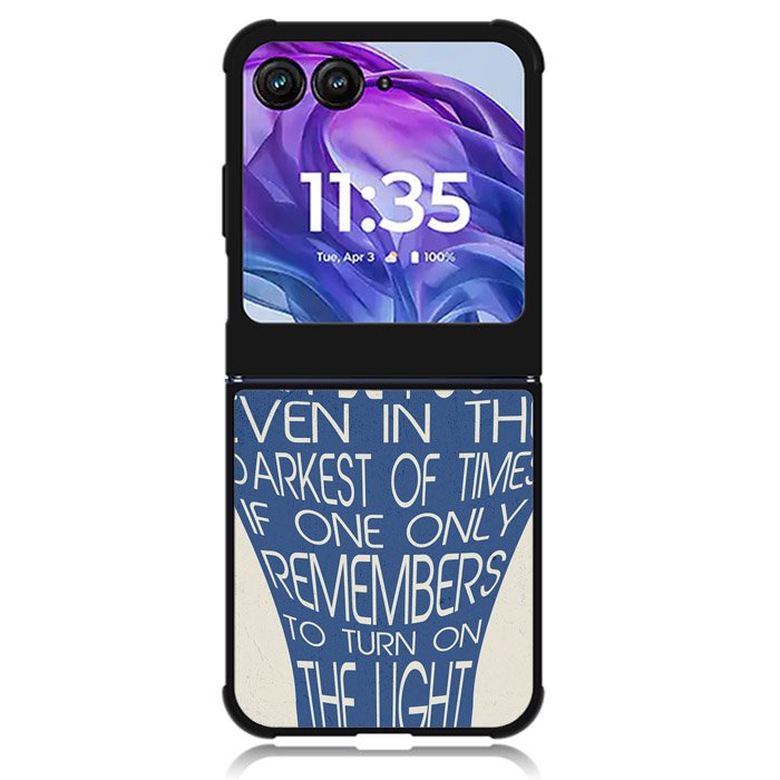 happyness quote harry potter Motorola Moto Razr Plus 2024 , Moto Razr+ 2024 Case OV5056