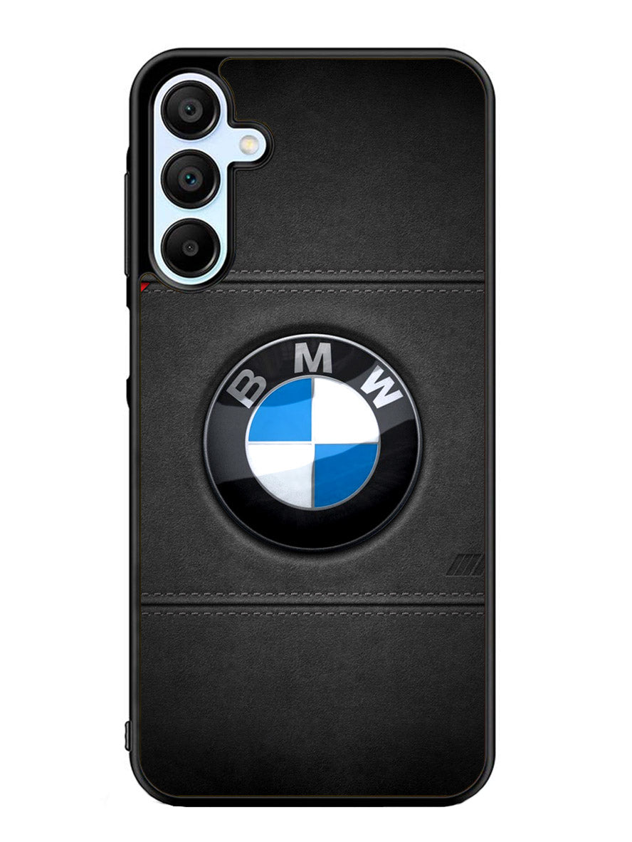 Bmw leather Logo Samsung Galaxy A25 5G Case