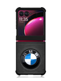 Bmw leather Logo Motorola Moto Razr Plus 2023 , Moto Razr+ 2023 Case