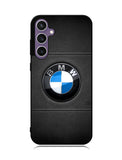 Bmw leather Logo Samsung Galaxy S23 FE 5G Case