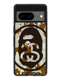 A Bathing Ae x Stussy Google Pixel 8 Case QC0933
