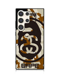 A Bathing Ae x Stussy Samsung Galaxy S23 Ultra 5G Case QC0933