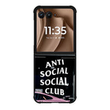 anti social social club Motorola Moto RAZR Plus 2025 Case OV0934