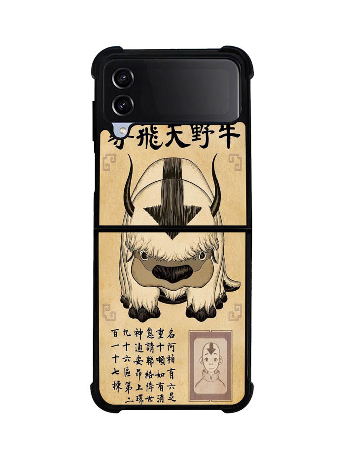 Appa Avatar The Last Airbender Samsung Galaxy Z Flip 4 5G 2022 Case