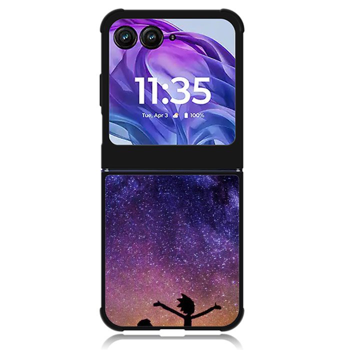 Rick and Morty Space Nebula Motorola Moto Razr Plus 2024 , Moto Razr+ 2024 Case OV0966