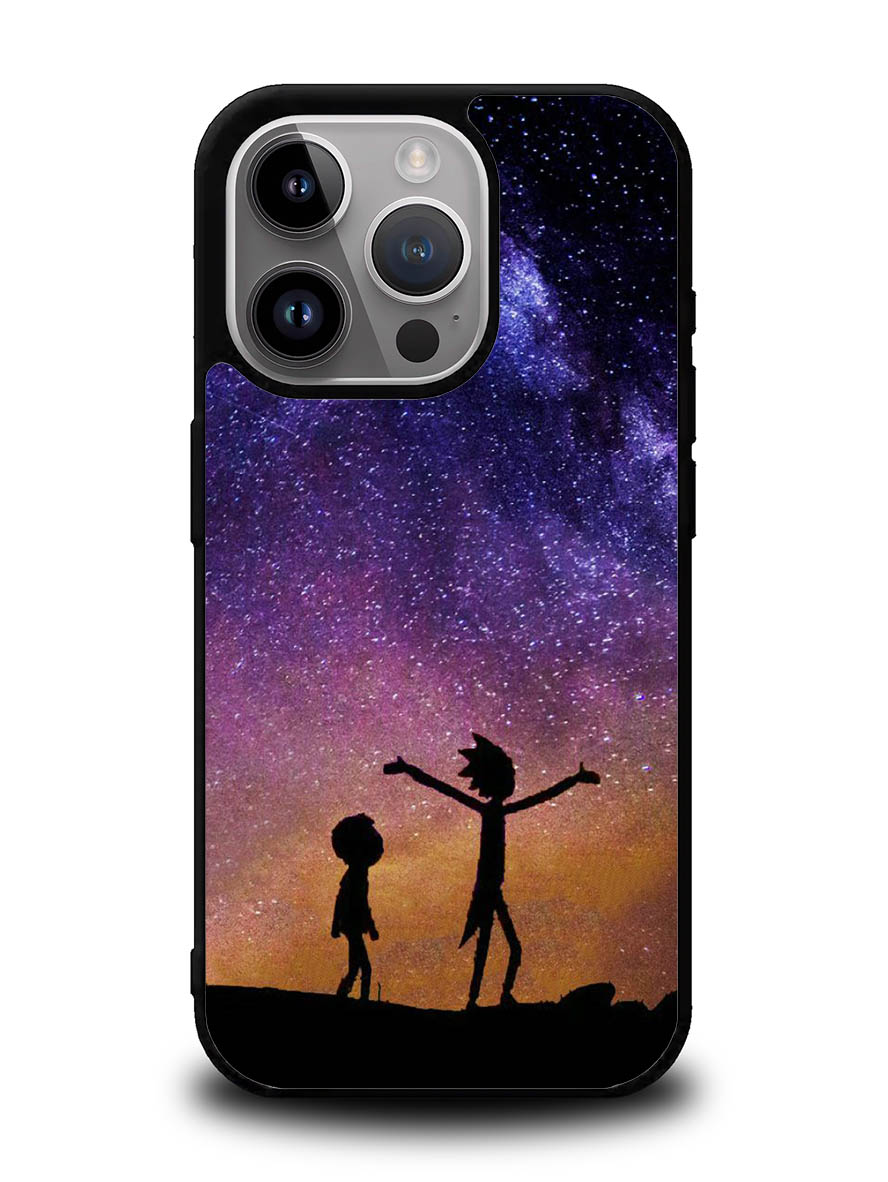 Rick and Morty Space Nebula iPhone 15 Pro Case OV0966