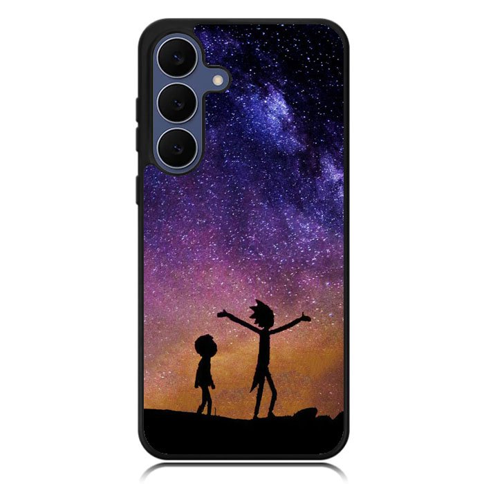 Rick and Morty Space Nebula Samsung Galaxy S25 FE Case OV0966