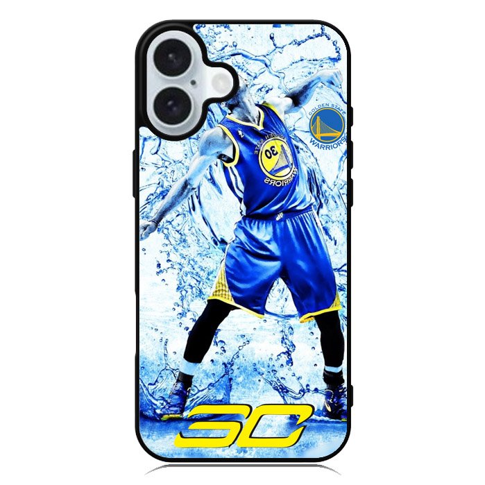 Stephen Curry Water iPhone 16 Case QC0975