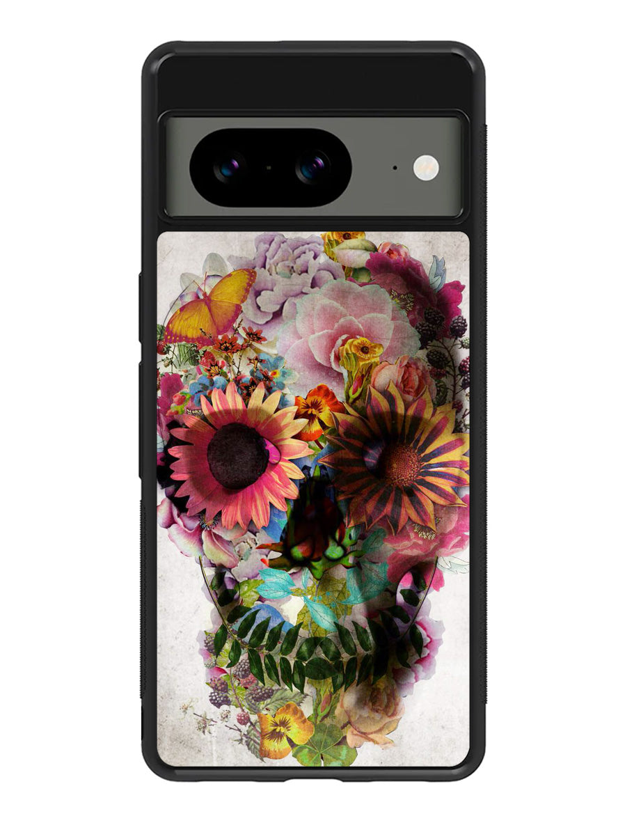 Floral Skeleton Google Pixel 8A Case QC4869
