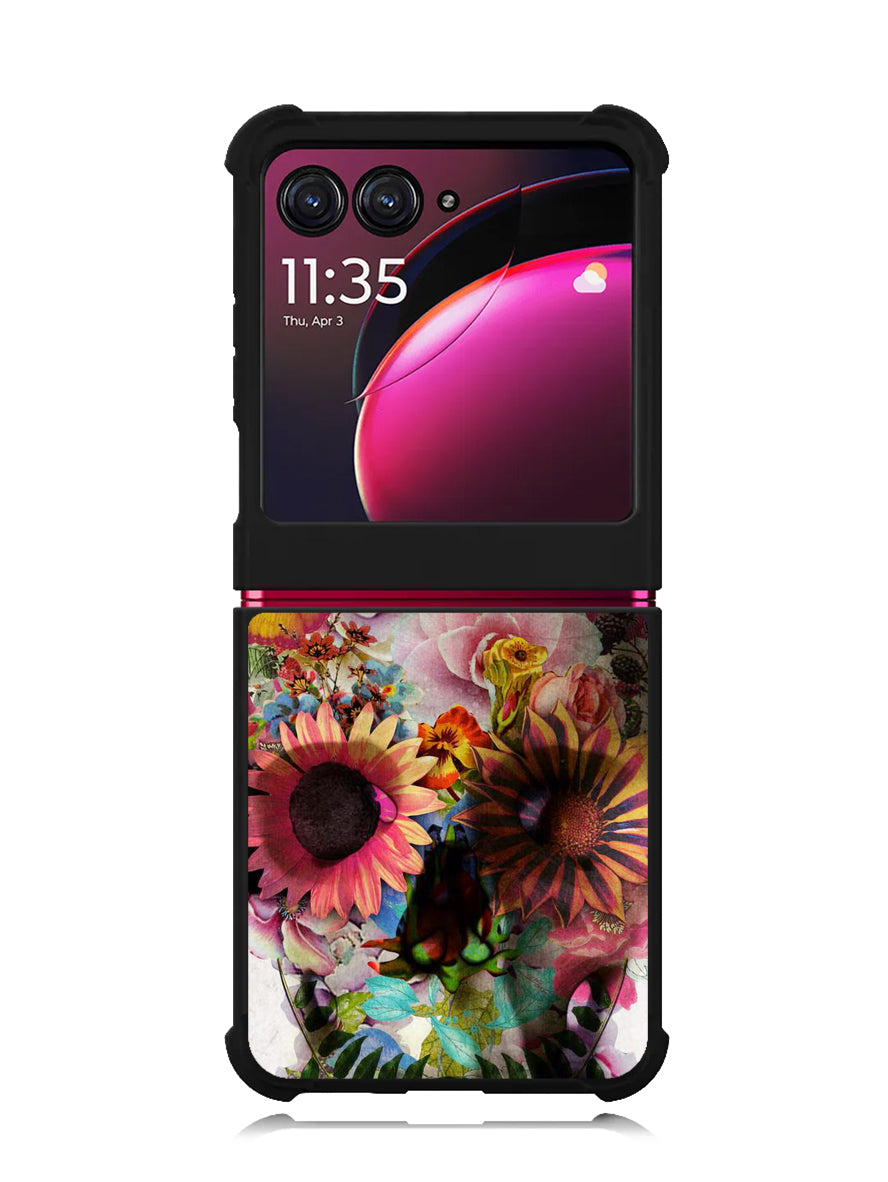 Floral Skeleton Motorola Moto Razr Plus 2023 , Moto Razr+ 2023 Case OV4869