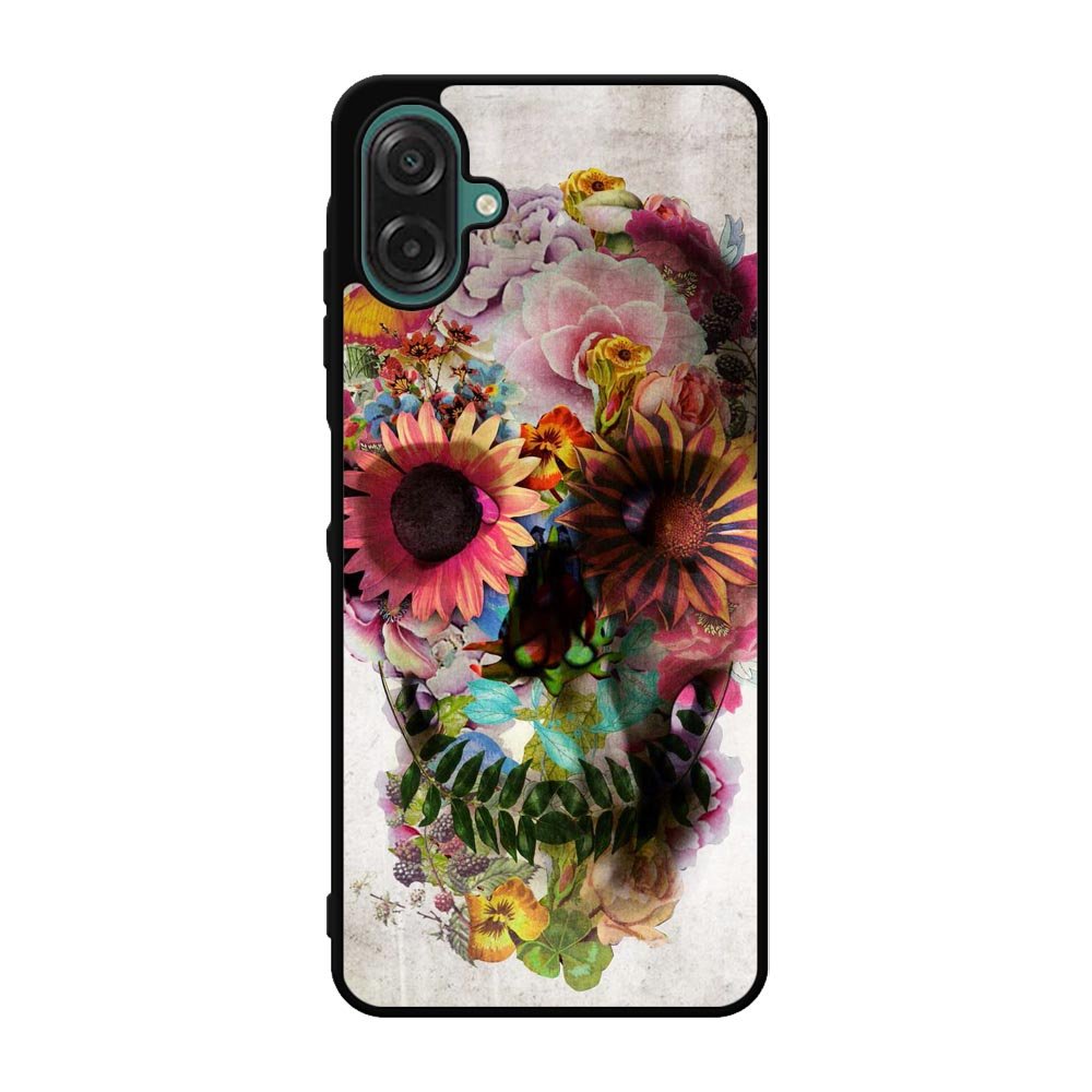 Floral Skeleton Samsung Galaxy A07 Case QC4869