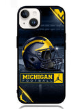 michigan wolverines helmet iPhone 14 Plus Case OV0992