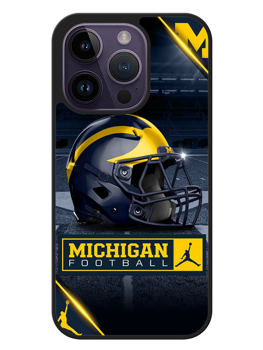 michigan wolverines helmet iPhone 14 Pro Max Case OV0992