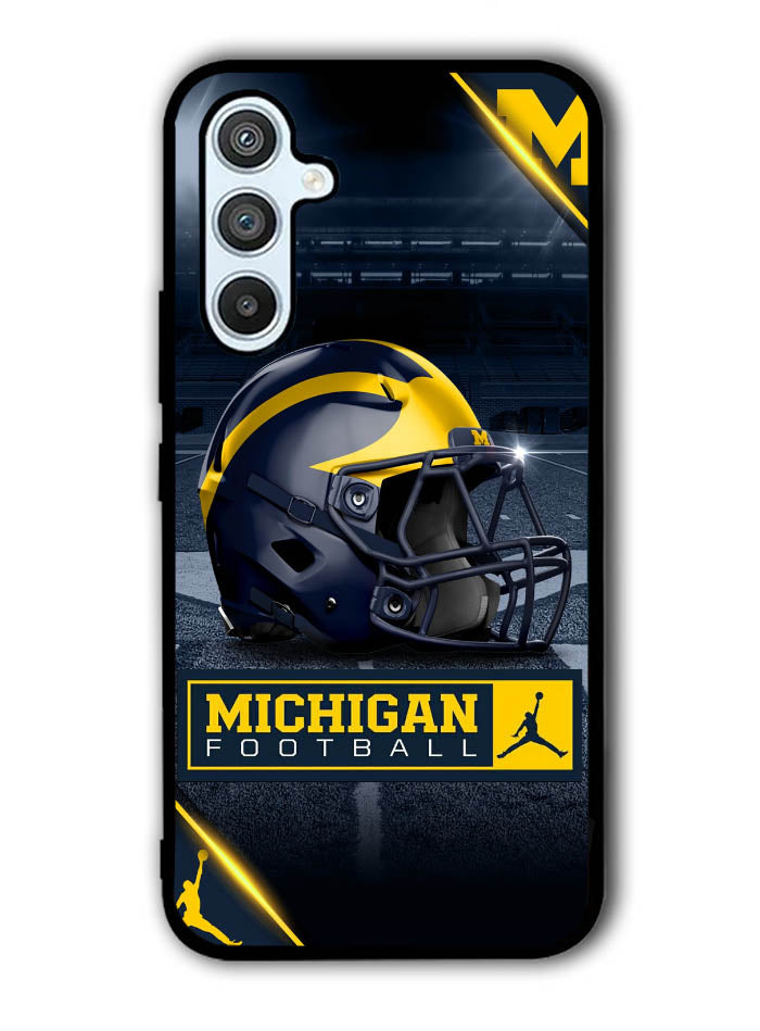 michigan wolverines helmet Samsung Galaxy A54 5G Case